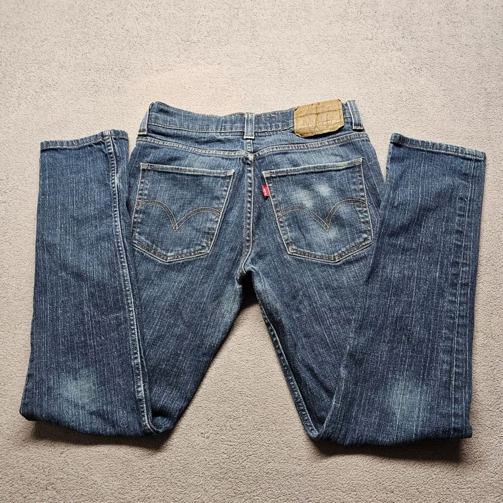 Levi's 510 Super Skinny Jeans Mens 32x30 Blue Denim Medium Wash Stretch 5-Pocket